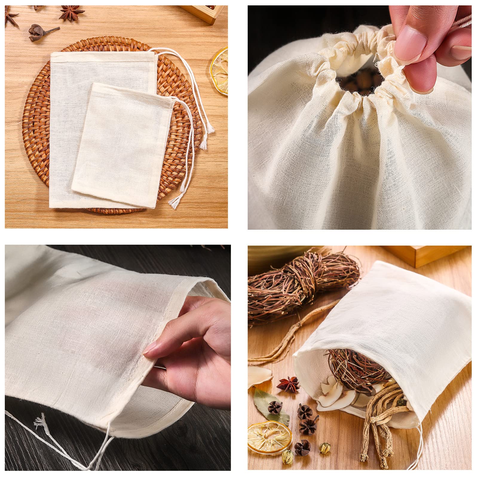 GIYOMI bags in tea and spice application for brewing