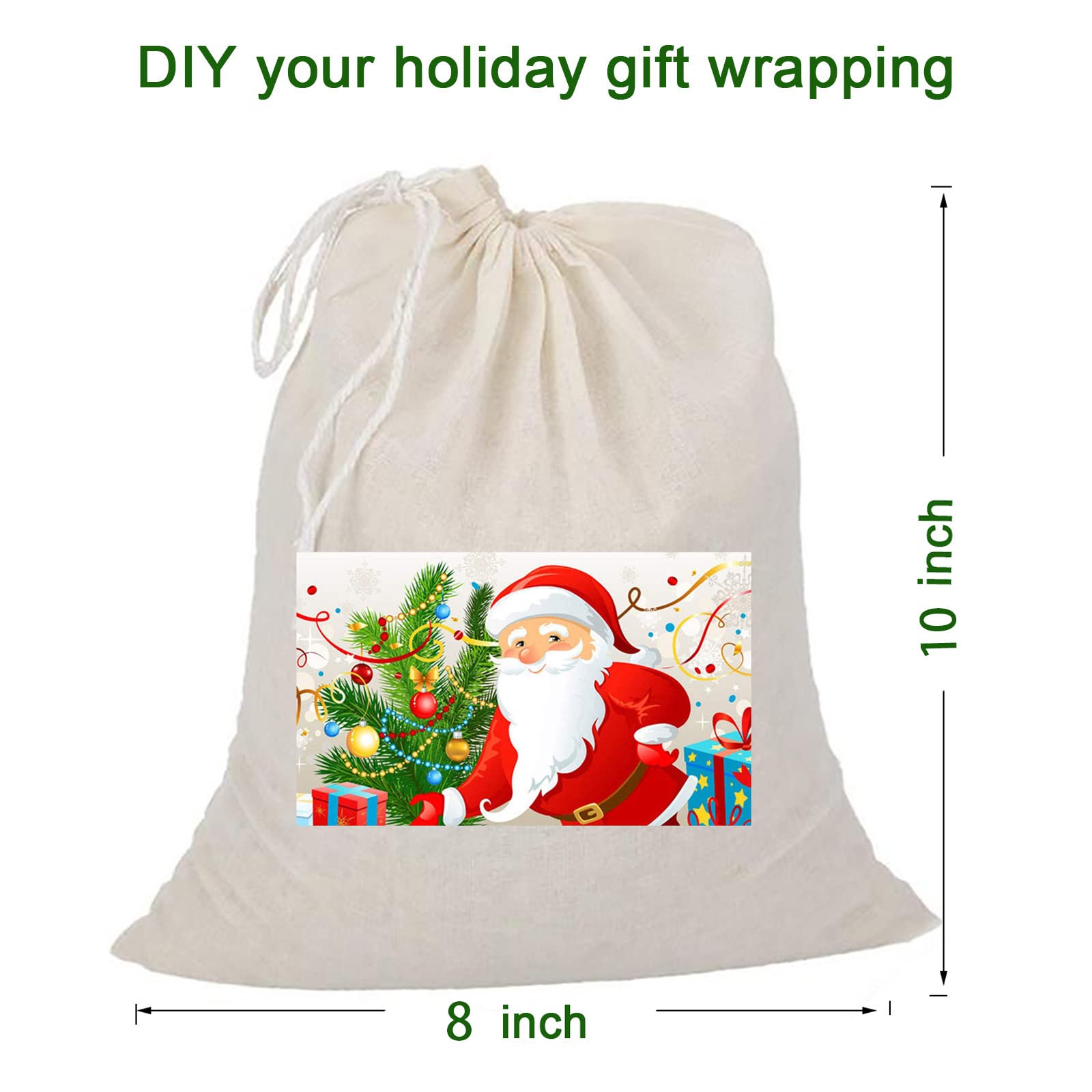 GIYOMI bags with double drawstring closure keeps contents secure during cooking