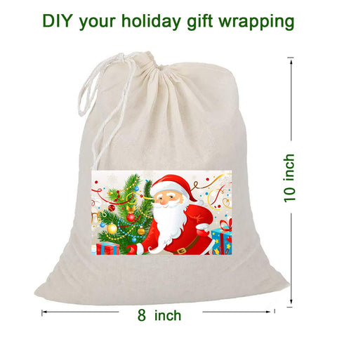 GIYOMI bags with double drawstring closure keeps contents secure during cooking