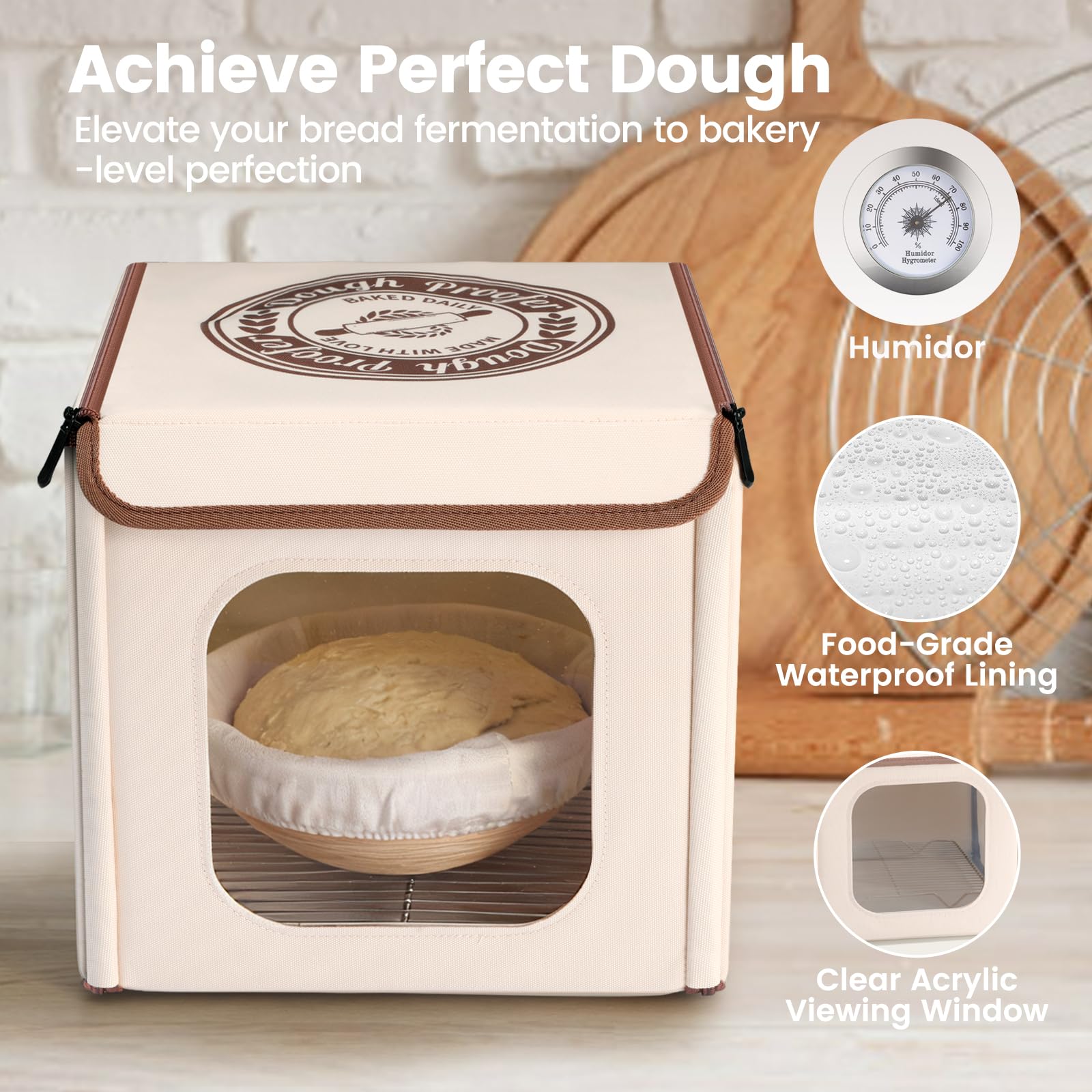 GIYUDOT fermentation box suitable for yogurt and kombucha experiments