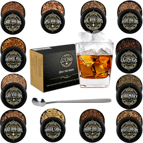 G & J's Finest cocktail smoker chips for bold aroma and effortless smoking.