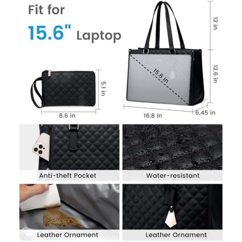 Gkfhv ideal for work, school, and weekend trips in a sleek black finish.