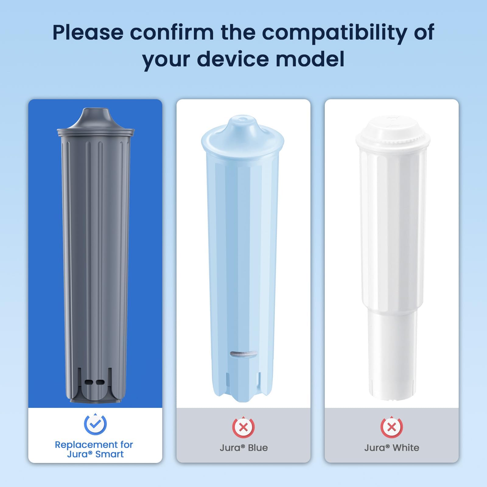 GLACIER FRESH BPA-free materials ensure safe filtration.