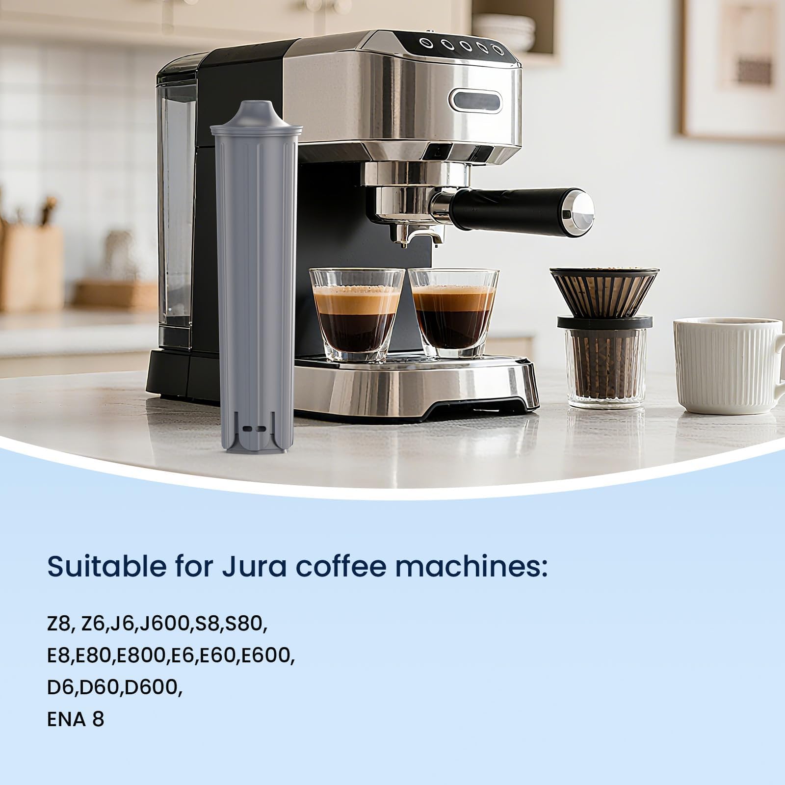 GLACIER FRESH Claris Smart+ RFID detection on Jura machines.