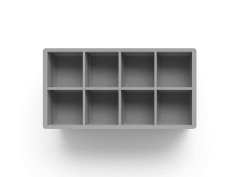 glacio Ice Cube Molds are dishwasher-safe for quick, easy cleaning.