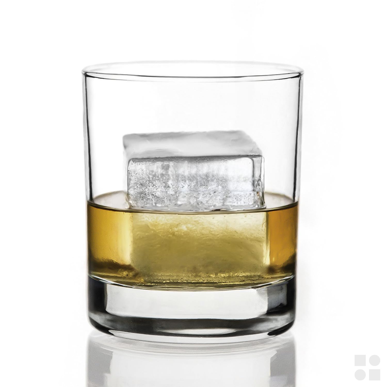 glacio Ice Cube Molds offer flexible silicone for effortless release of large cubes.