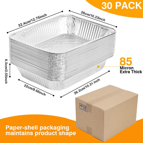 Gladify pans feature a diamond-pattern base for stability during use