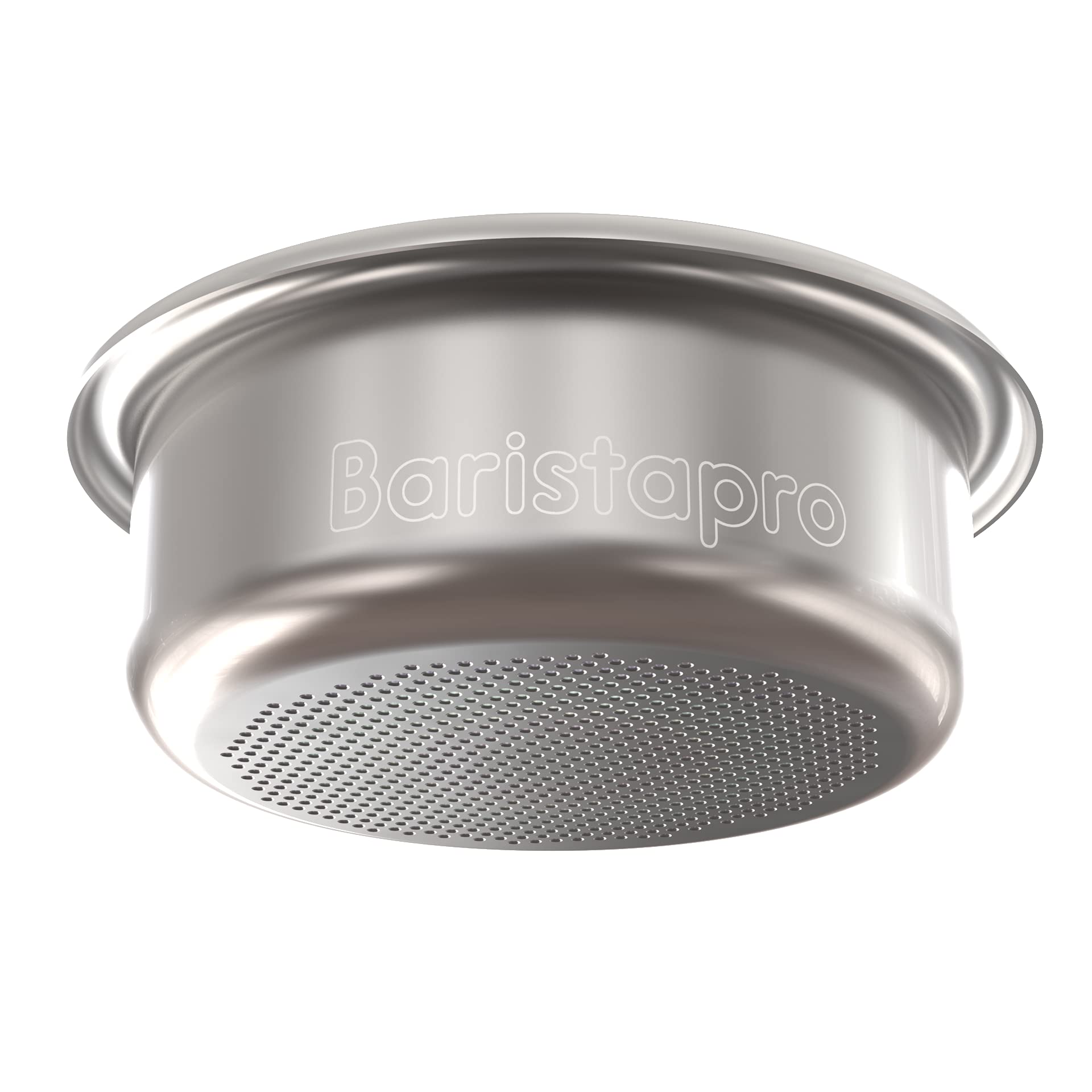 Gladwise espresso flow image demonstrates homogeneous extraction through an even hole pattern.