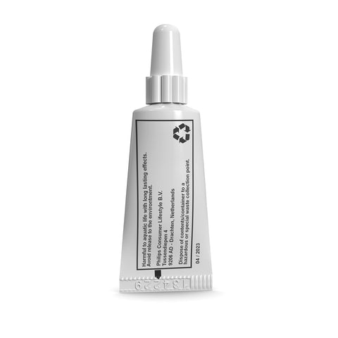 Gladwise 5g tubes show hot-water resistant lubrication in use