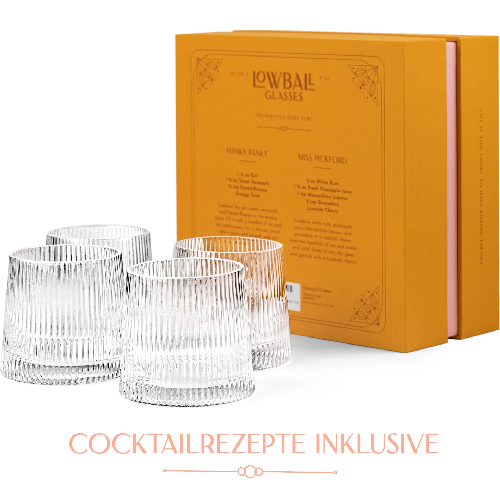 GLASSIQUE CADEAU dishwasher-safe crystal glassware for easy cleanup.