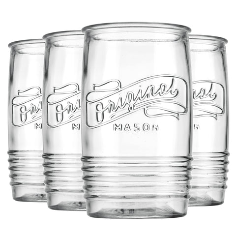 Glaver's dishwasher-safe glass tumbler for easy cleanup