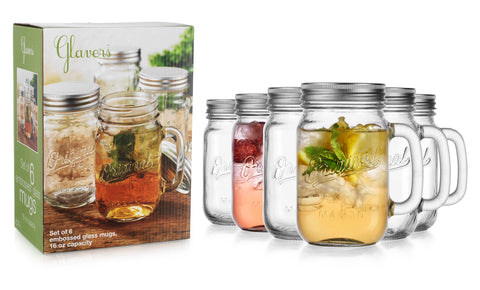 Glaver's glass-drinkware-for-party adds charm to gatherings.