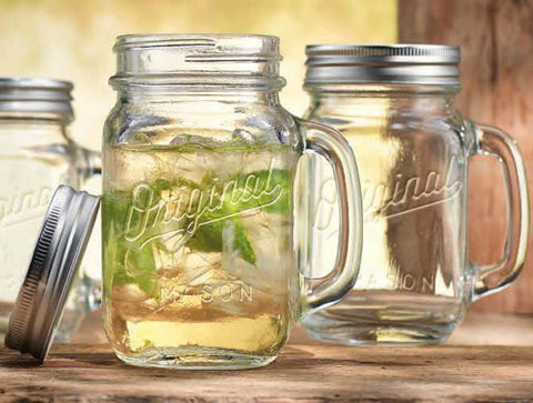 Glaver's mason jar mug set adds stylish touch to home entertaining