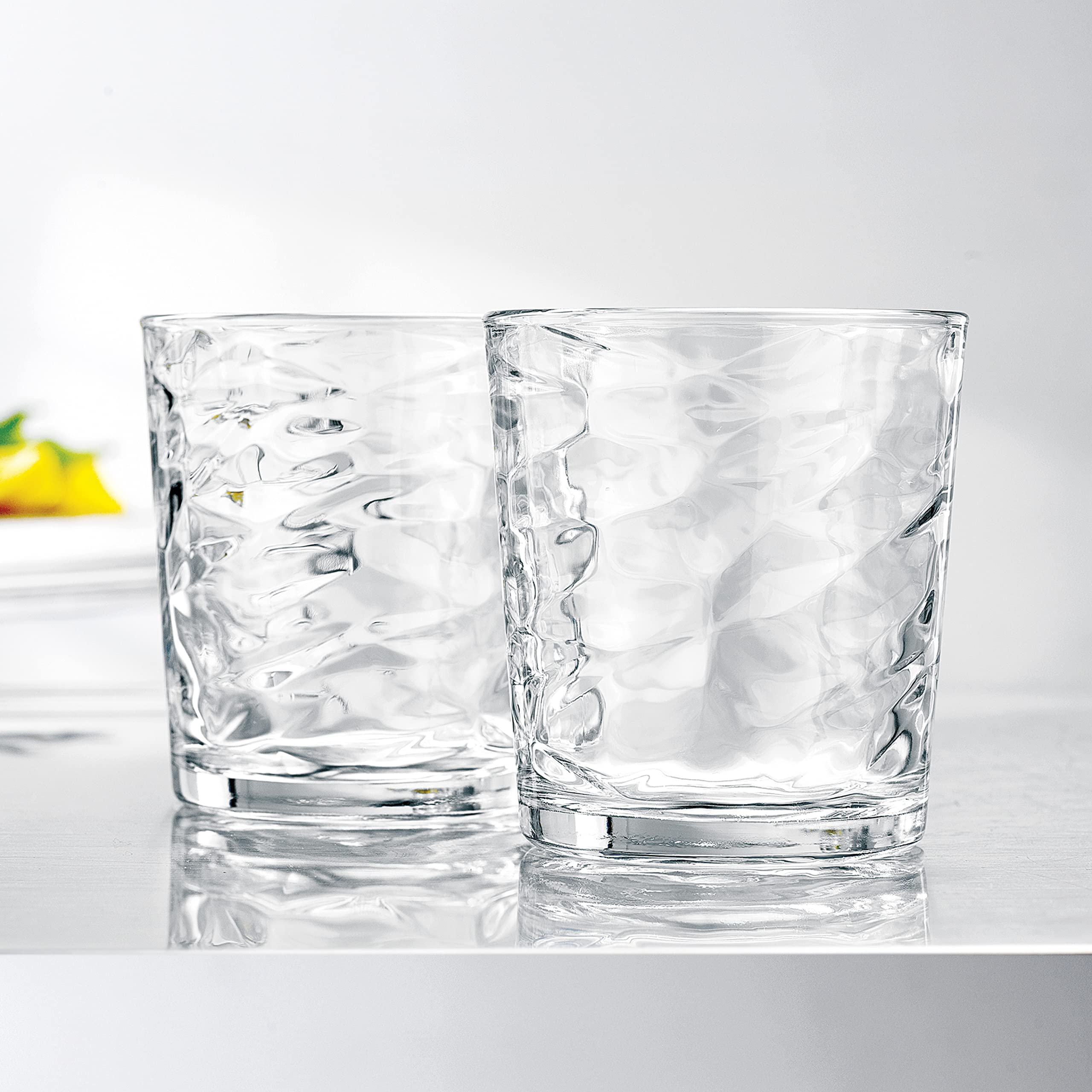 Glaver's thick, weighted rims provide sturdy balance in hand.