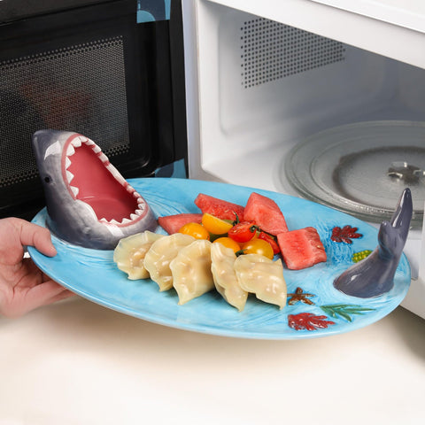 Glazery sushi serving plate great for sushi, salads, or desserts.