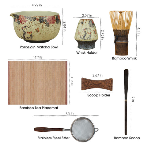 GleeNflux bamboo scoop for precise matcha portions