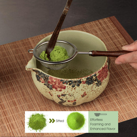 GleeNflux stainless sifter ensures smooth, clump-free whisking
