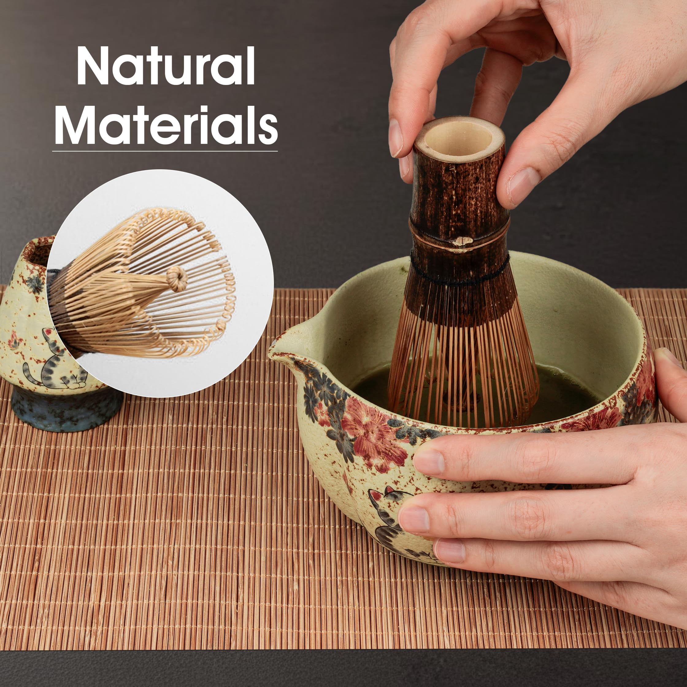 GleeNflux tea mat helps keep your setup tidy and zen