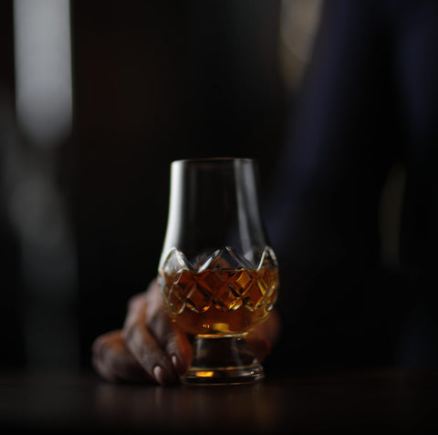 GLENCAIRN cut glass with gift carton ideal for gifting enthusiasts.