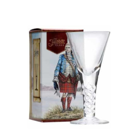 GLENCAIRN Jacobite dram toasting glass with refined whiskey tasting ritual