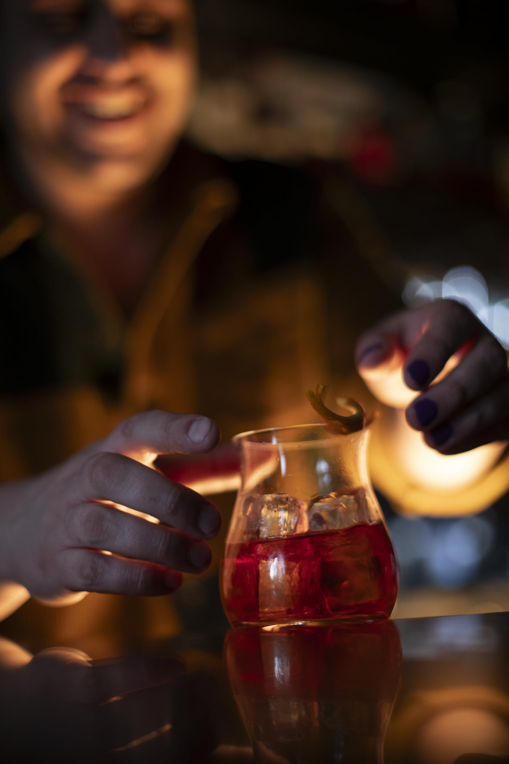 Glencairn mixer glass with gin demonstrates versatile pairing options