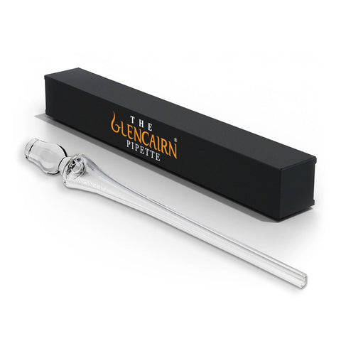 GLENCAIRN Water Pipette nestled inside the Glencairn glass for precise aroma control.