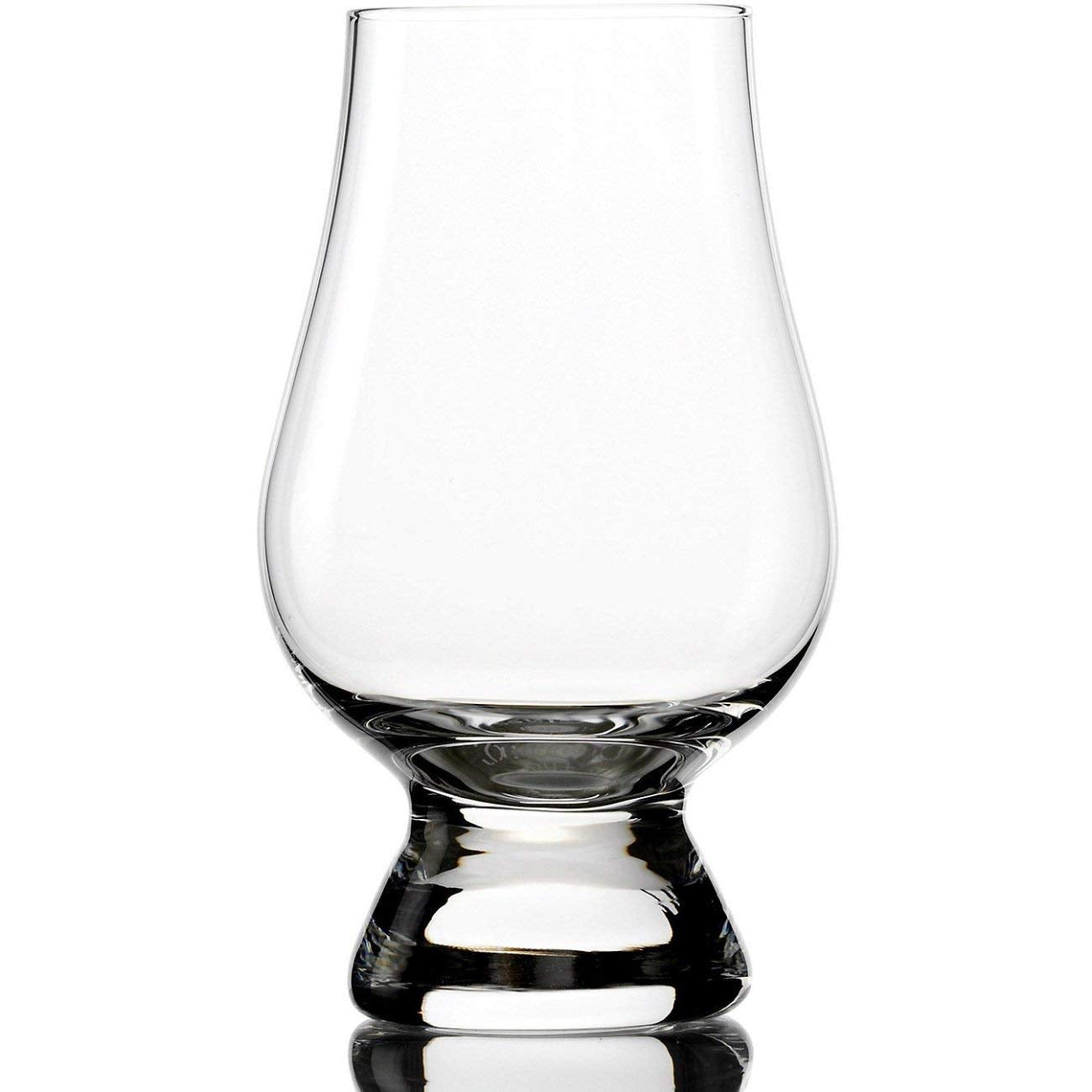 Glencairn whisky glass wide bowl enhances colour evaluation and bouquet.