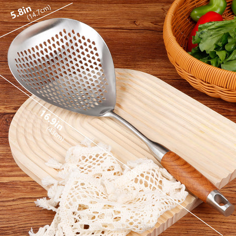 Glendaveny skimmer is dishwasher safe for easy cleaning after use