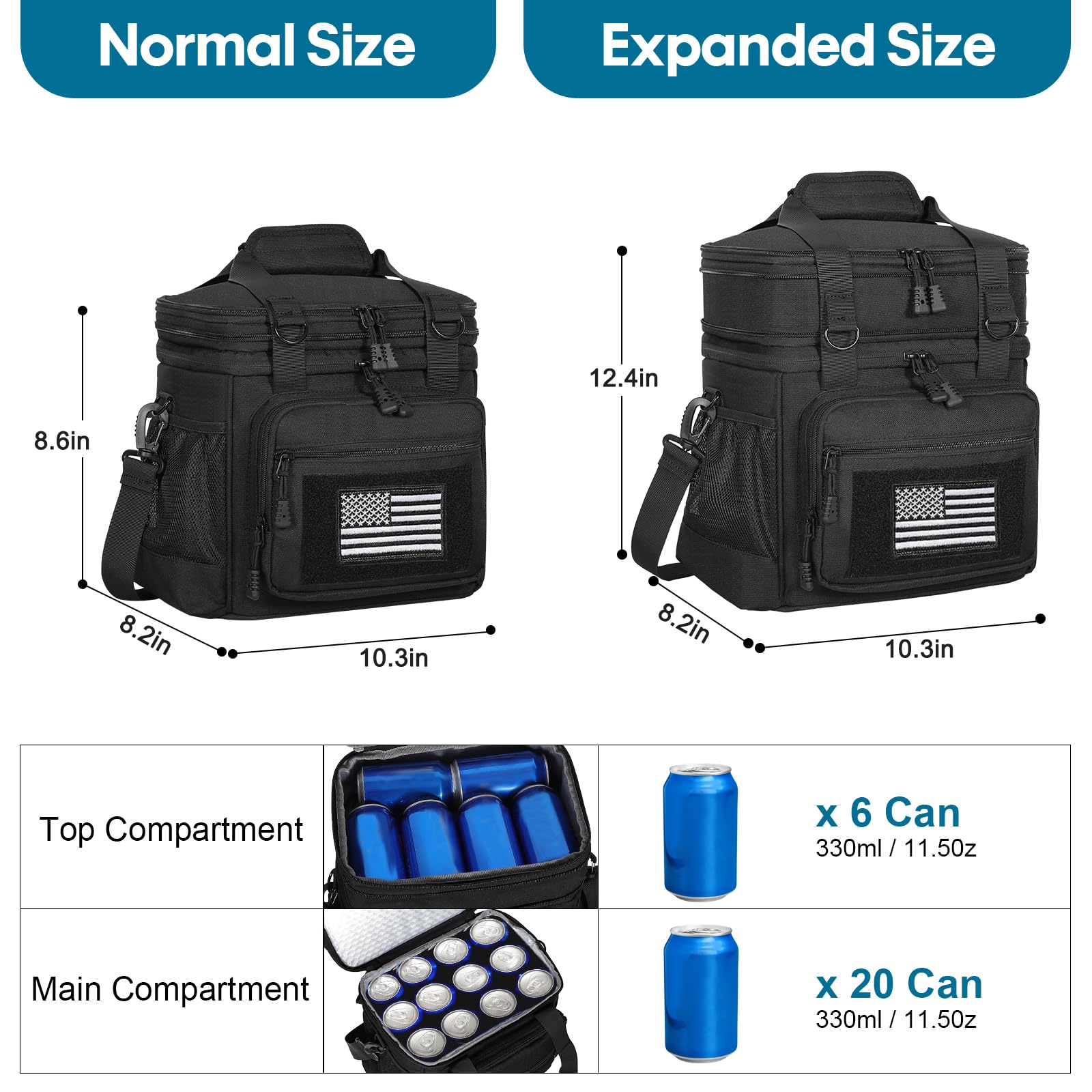 GLENKEY bag offers side pockets for phone, keys, and essentials