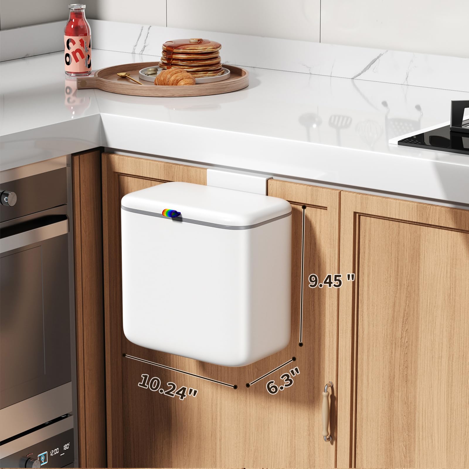 Gleynest compact design fits tight spaces on counters or under sink.