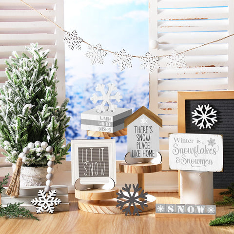 GlikCeil tiered display pieces boost festive table styling
