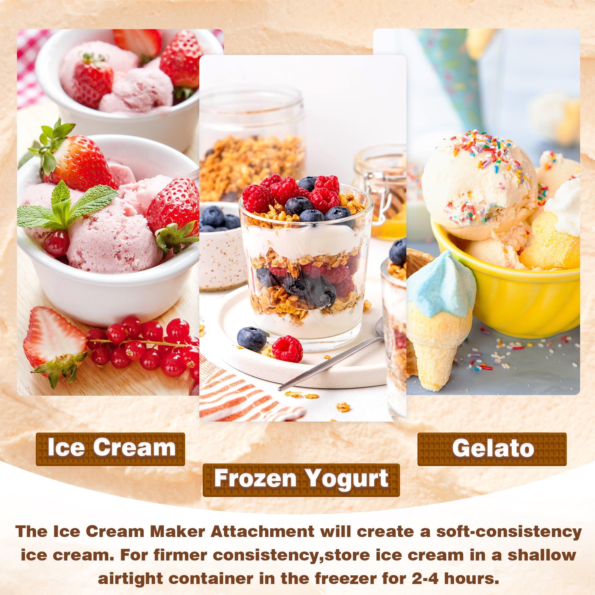 GLINK cleaning guide for attachment and freezer bowl care