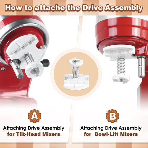 GLINK freezer bowl with GLINK attachment delivers dense, creamy ice cream