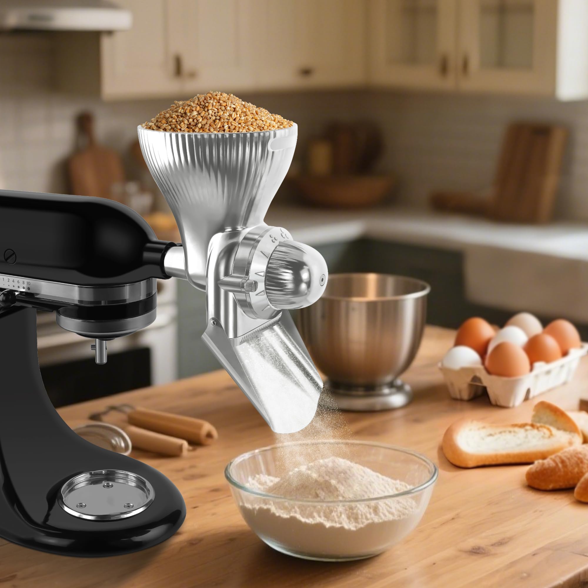 GLINK KitchenAid compatibility keeps your mixer ready for homemade grains.