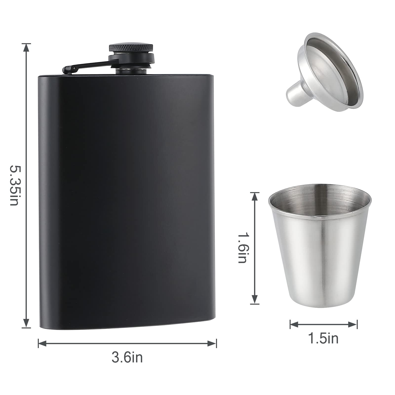 GliSun 8 funnels help fill flasks cleanly and quickly.