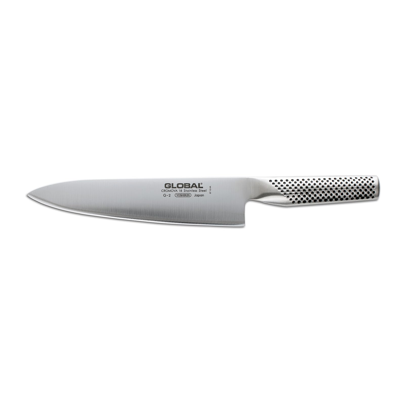 Global Osaka 8-inch chef’s knife blade for precise, clean cuts