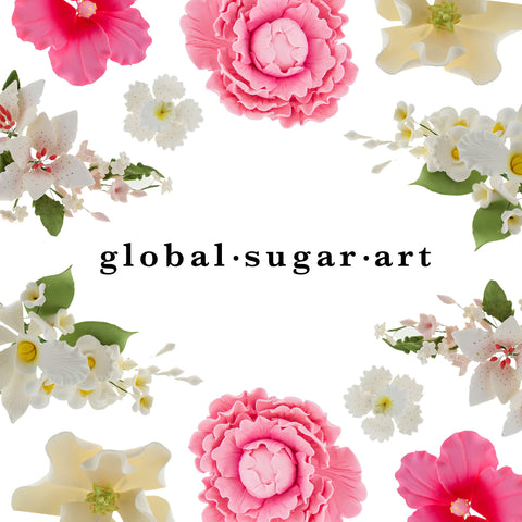 Global Sugar Art 6x6 inch dummy featured in a studio display for photography use.