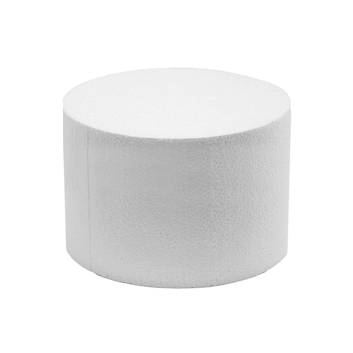Global Sugar Art 6x6 cake dummy with smooth fondant surface for decorating practice.