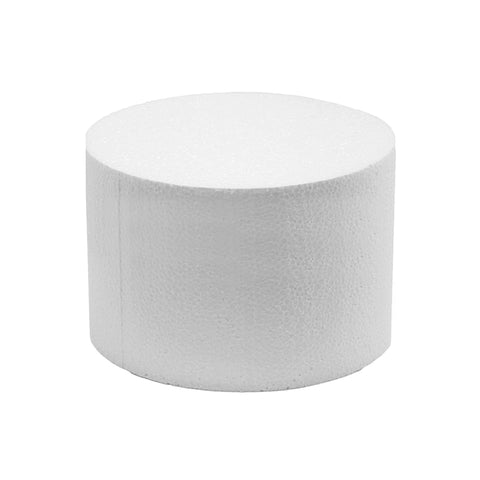 Global Sugar Art 6x6 cake dummy with smooth fondant surface for decorating practice.