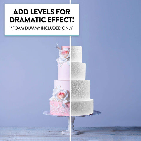 Global Sugar Art display-ready dummy set up for showroom or photoshoot visuals.