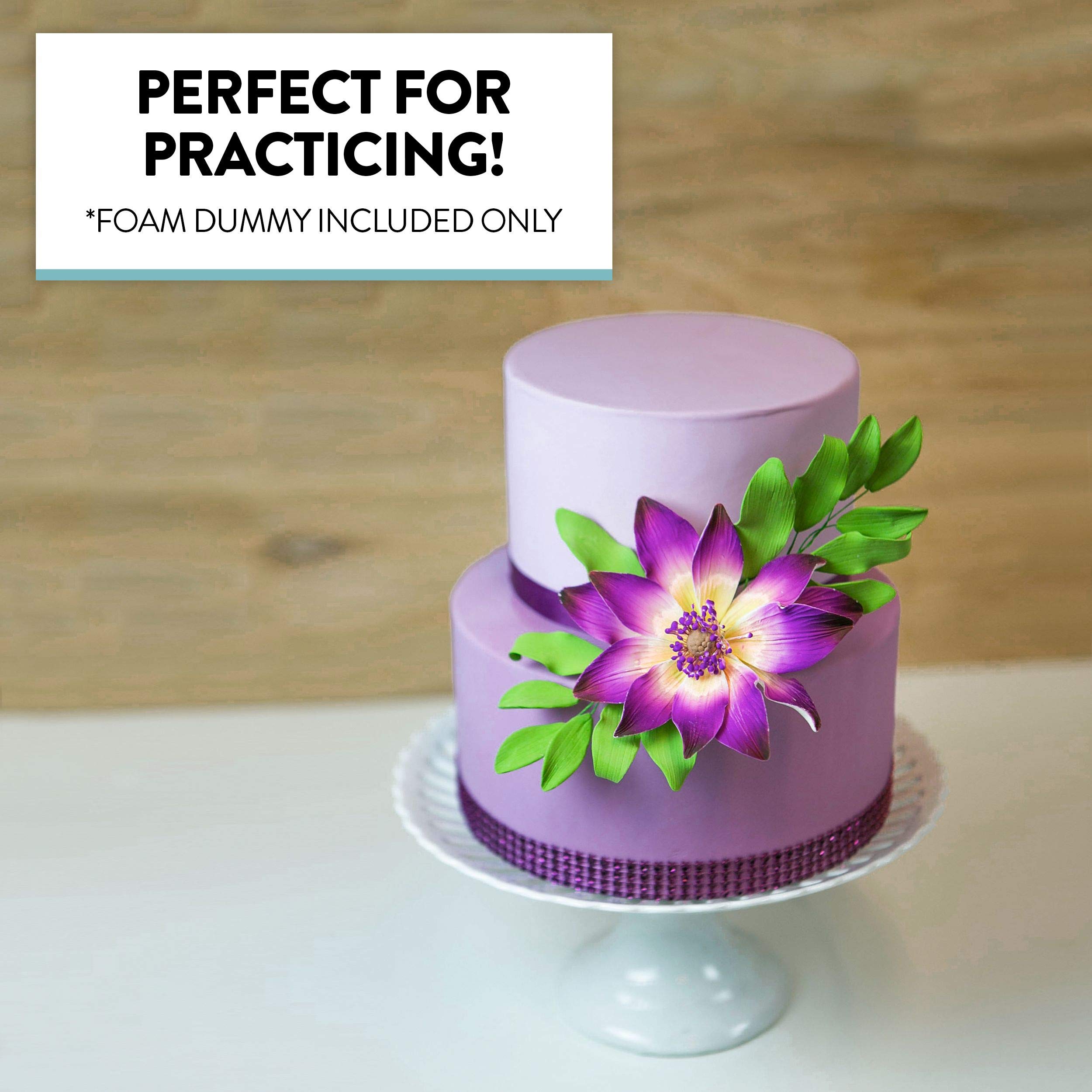 Global Sugar Art dummy surface ideal for fondant smoothing and texture tests.