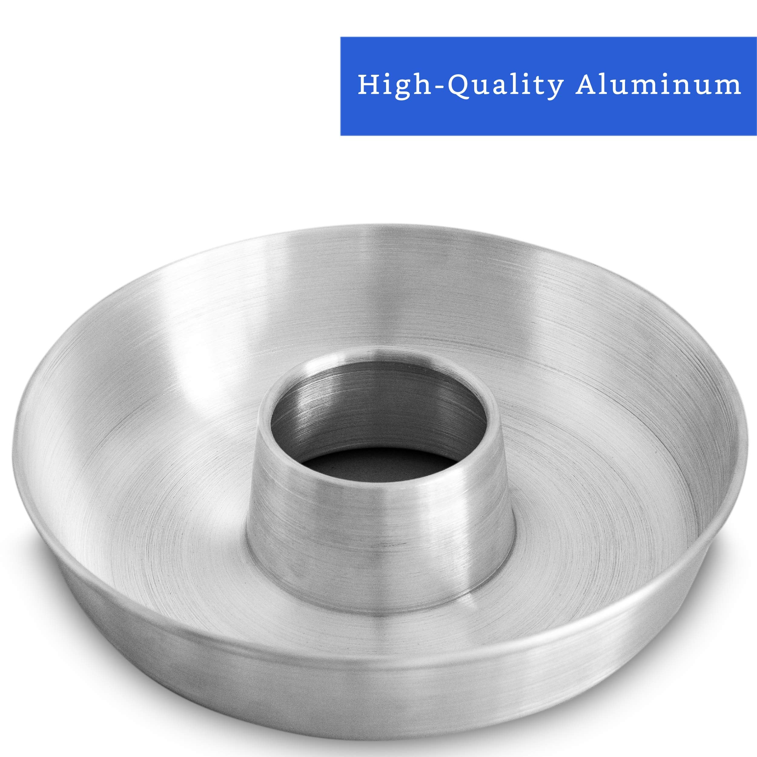 GLOBE ROCKET ring cake pan cutaway reveals hollow core for even baking