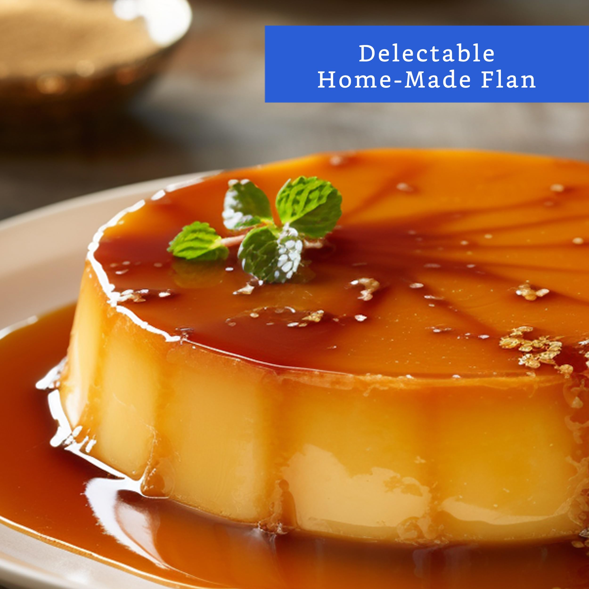 GLOBE ROCKET flan mold in oven for versatile baking