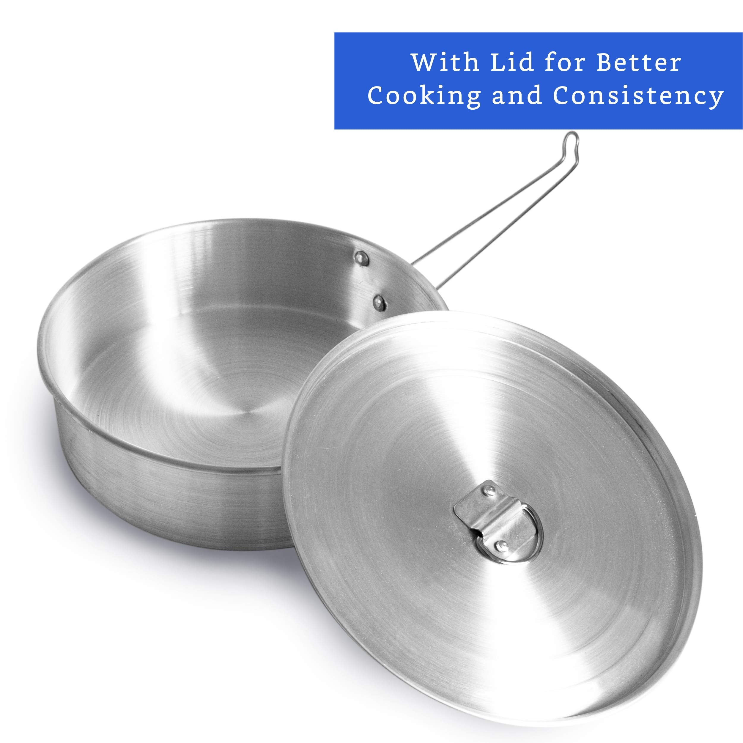 GLOBE ROCKET flan mold top view highlights smooth release and lid fit