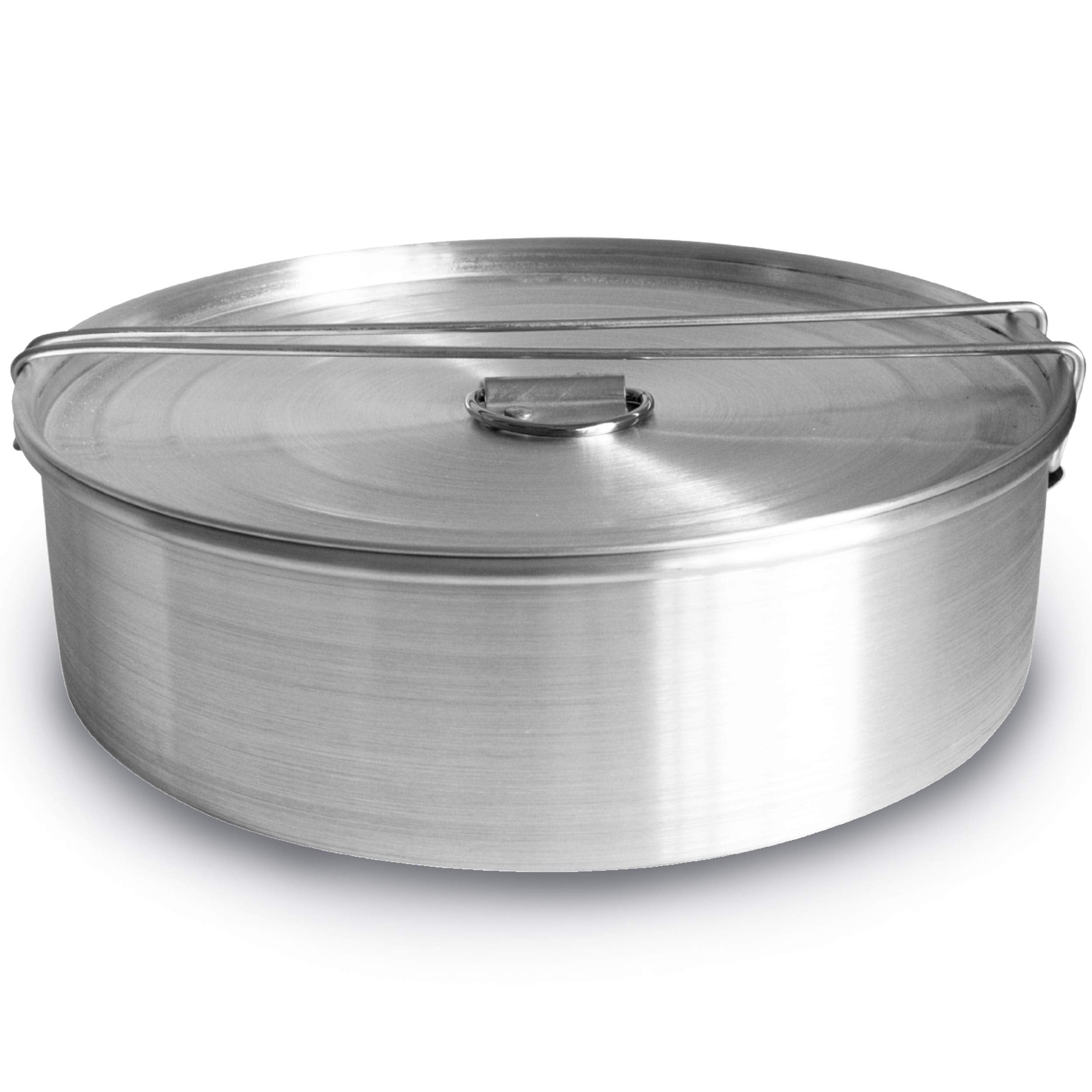GLOBE ROCKET flan mold with lid, oversized XL for rich caramel flan