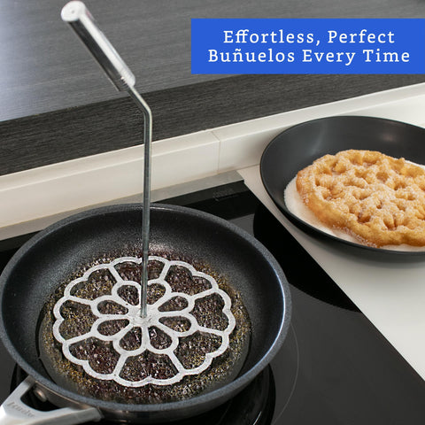 Globe Rocket bunuelos mold ready for simple seasoning and non-stick results
