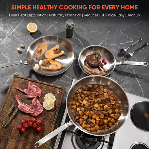 GLOBEHOME induction-ready 430 base closeup proves cooktop compatibility