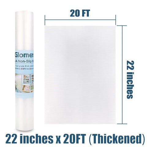 Glomen thickened EVA liner is durable and reusable.