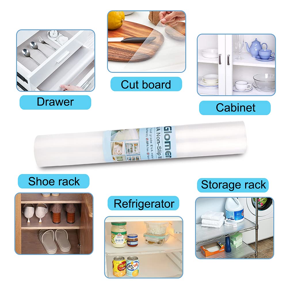 Glomen EVA material liner is food-grade and durable for repeated use.