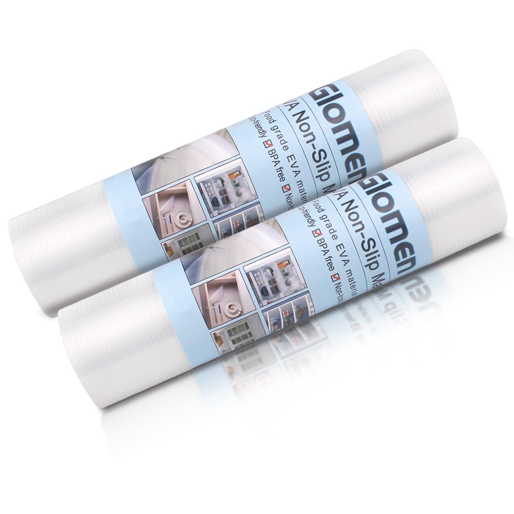 Glomen fridge shelf protector guards refrigerator shelves from moisture and oil.